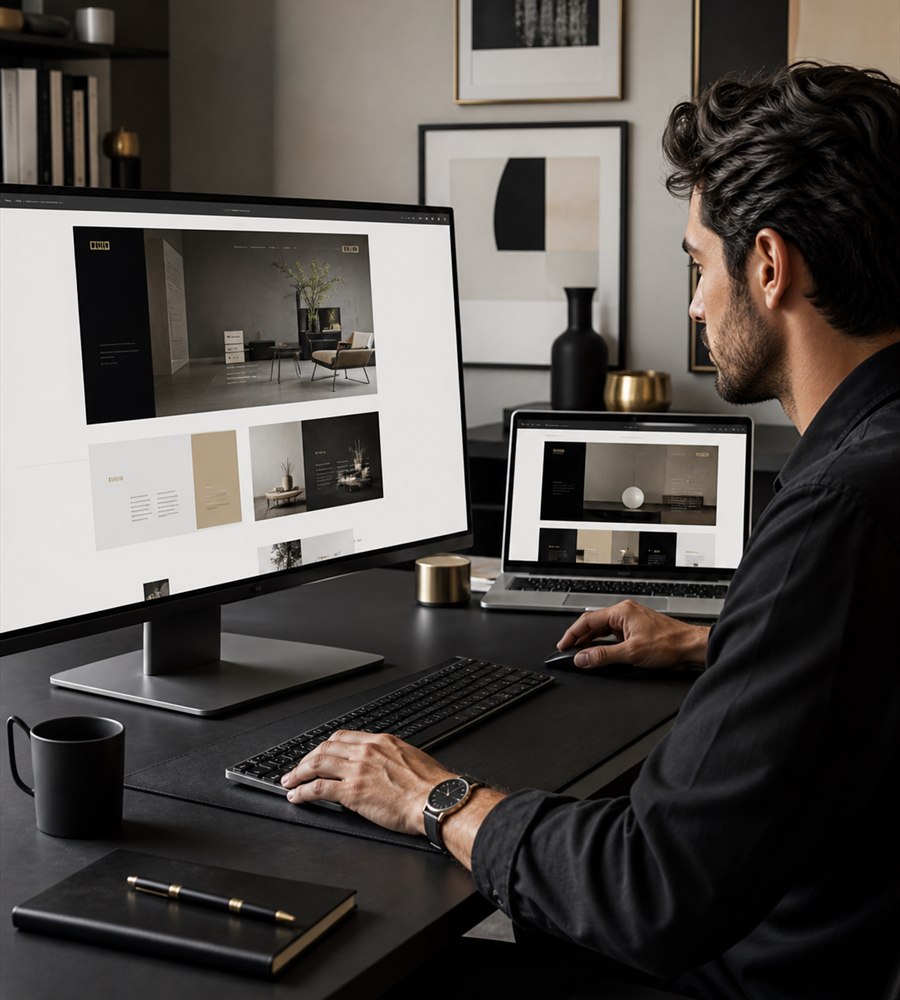Web tasarım ve geliştirme çalışması